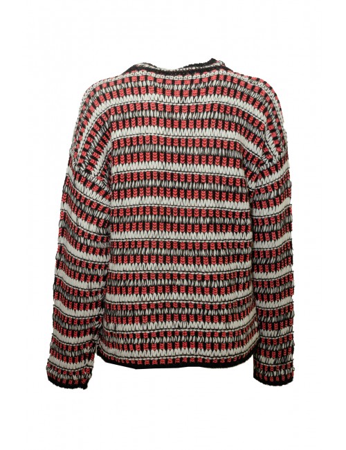 maglioncino a fantasia jijil DONNA WATERMELON MULTICOLORE  - JPI23MK169 vista posteriore