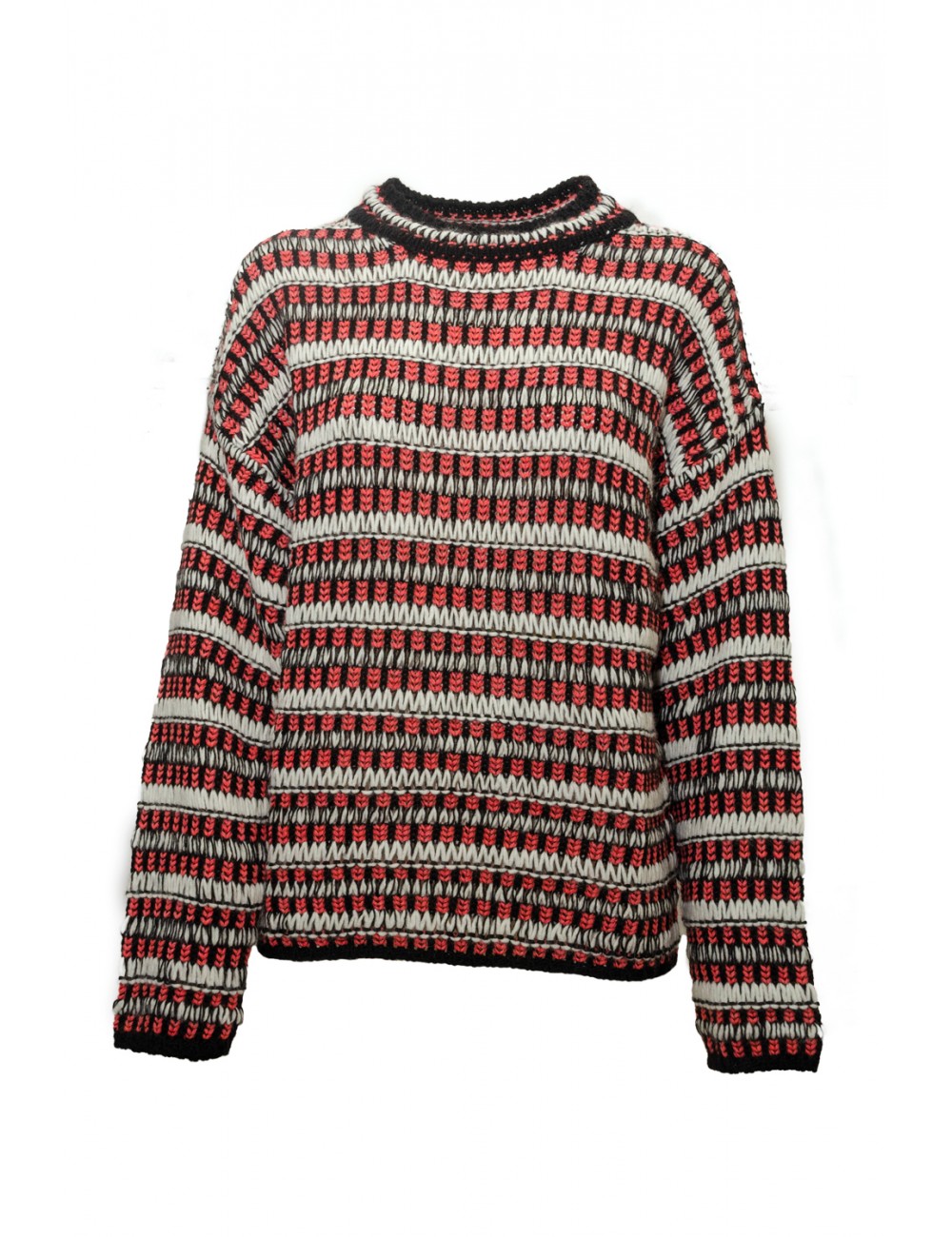 maglioncino a fantasia jijil DONNA WATERMELON MULTICOLORE  - JPI23MK169 vista frontale