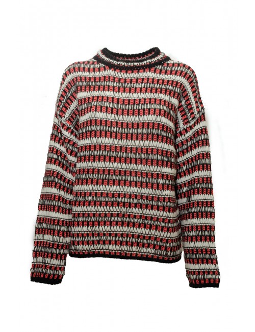 maglioncino a fantasia jijil DONNA WATERMELON MULTICOLORE  - JPI23MK169 vista frontale