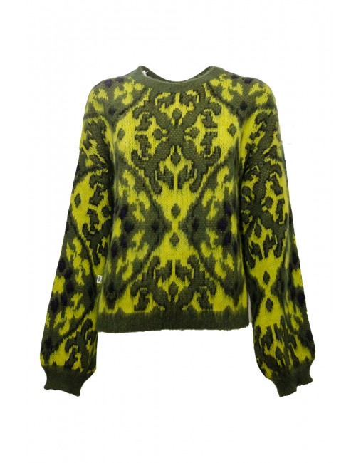 maglione jijil DONNA VERDE - JPI23MK165 vista frontale