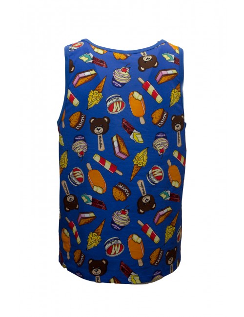 t-shirt moschino UOMO BLU 1318 - V3A8901 - 9413 vista posteriore