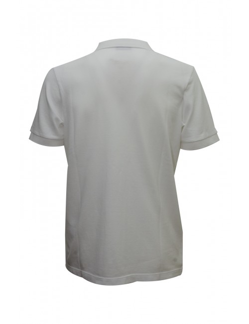 polo save the duck UOMO BIANCA - DR1213M - BATE18 OVIDIO vista posteriore