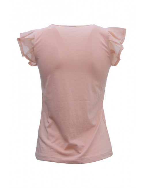 t-shirt censured DONNA PESCA ANEMONE PINK - TW C272 T JSGE 410 vista posteriore