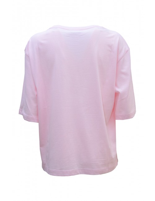 t-shirt jijil DONNA ROSA CHIARO PINK - JPE24TS058 vista posteriore