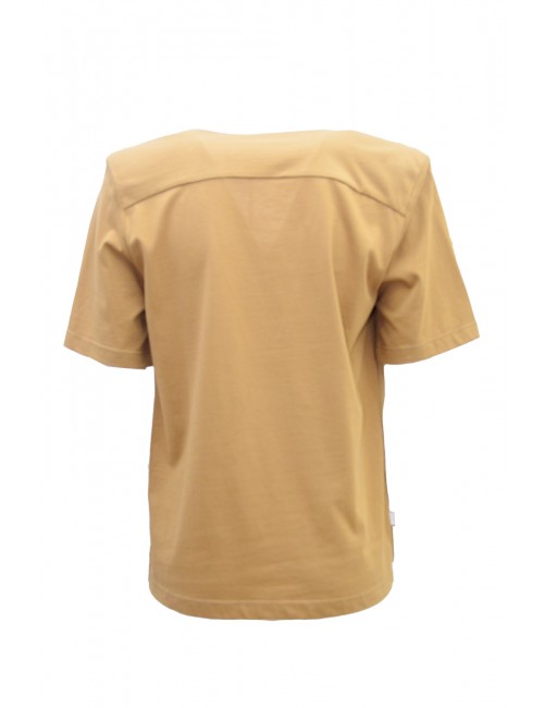 t-shirt jijil DONNA CAMMELLO - JPE24TS419 vista posteriore