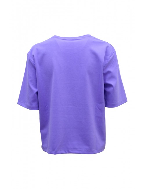 t-shirt jijil DONNA LILLA BABY LAVANDA - JPE24TS057 vista posteriore