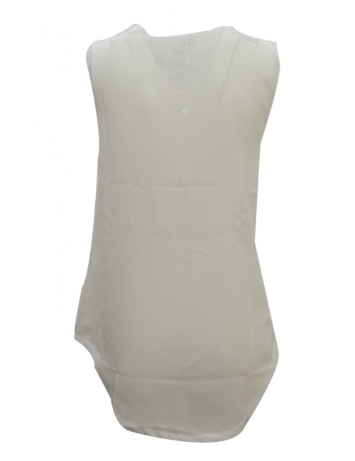 t-shirt censured DONNA OFF WHITE - TW C275 T JSGE 01 vista posteriore