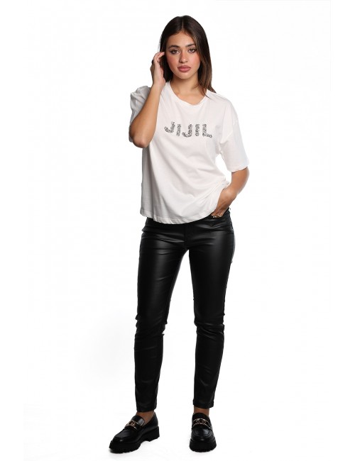 t-shirt jijil DONNA PANNA - JPI24TS319 vista completo