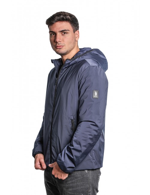 giubbino refrigue UOMO NAVY - 2811O00034 - DAVIS vista laterale indossato