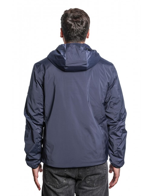 giubbino refrigue UOMO NAVY - 2811O00034 - DAVIS vista posteriore indossato