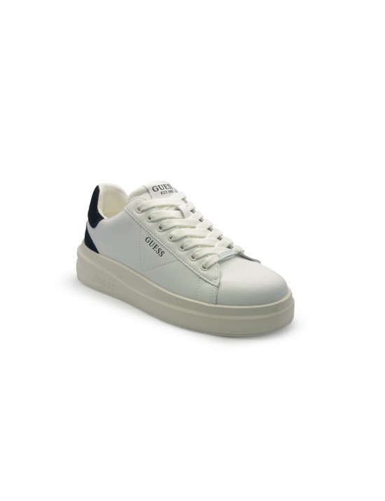 scarpe guess DONNA BIANCHE E NERE WHBLK - FLJELBLEA12 vista laterale