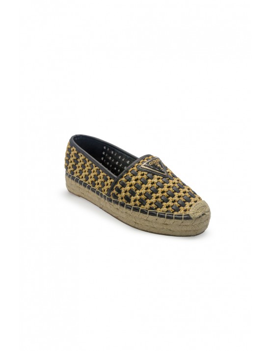 espadrillas guess DONNA BLACK - FLJDNNFAB14 vista laterale