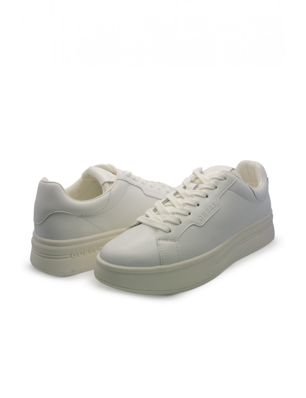 scarpe guess UOMO WHITE - FMPWINELE12 vista laterale