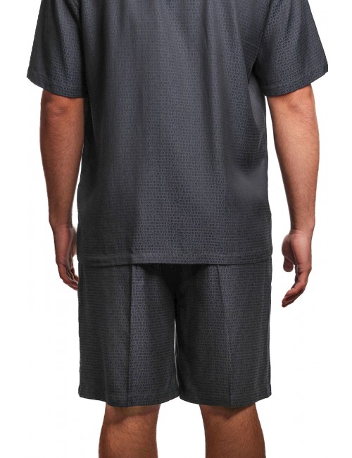 pantaloncino john richmond UOMO BLU DARK SAPPHIRE - UMP25060BE HB vista completo posteriore