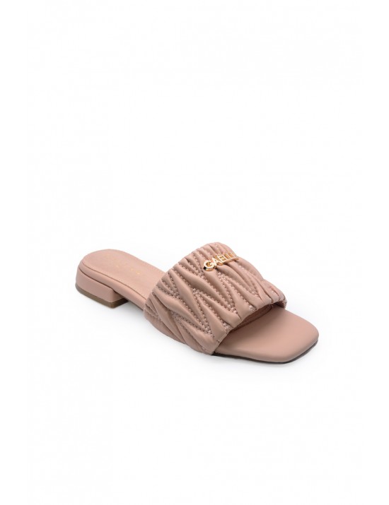 sandali gaelle paris DONNA ROSA NUDE - GACAW01384 vista laterale