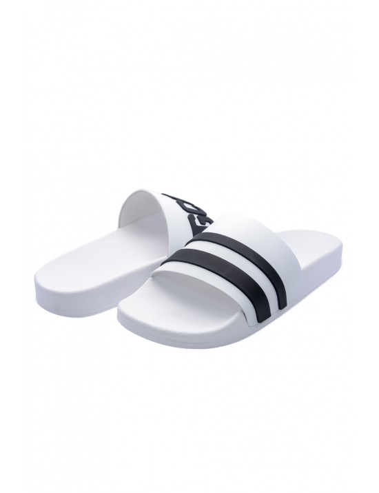 ciabatte gcds UOMO WHITE/BLACK - B1EU4901AG8-91 vista laterale
