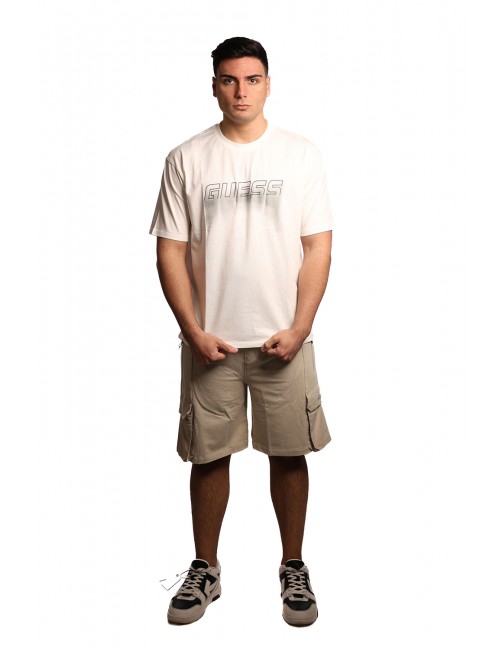 pantaloncino guess UOMO BEIGE G9D0 - Z5GD04K6ZS1 vista completo frontale