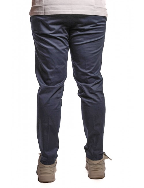 pantalone michael coal UOMO BLU - MCBRAPLS2564S25C vista posteriore