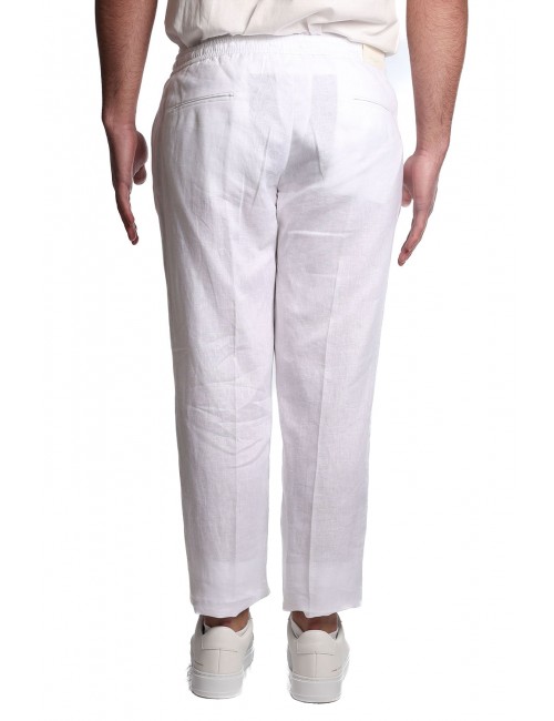 pantalone michael coal UOMO BIANCO - MCADA3783S25 vista posteriore