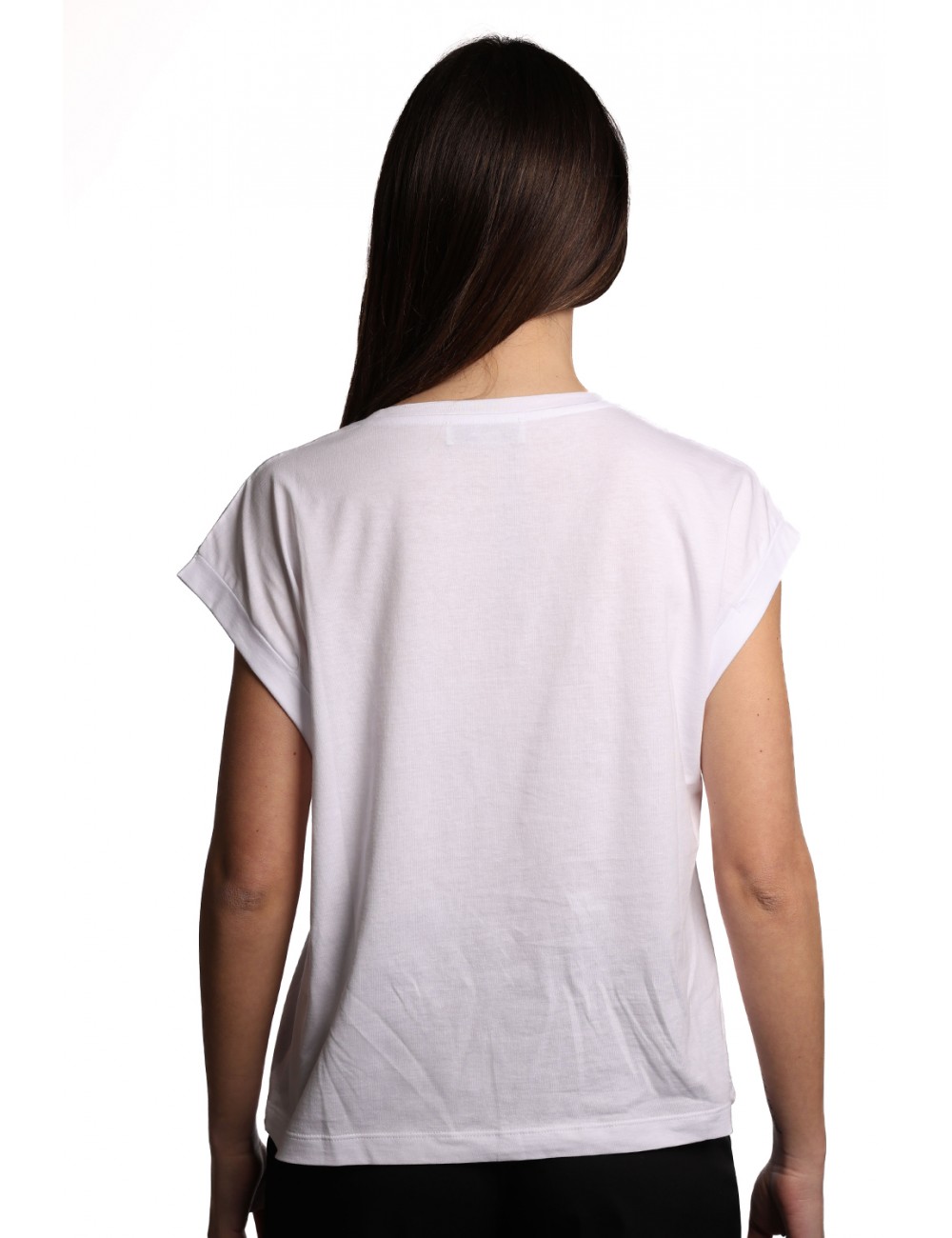 t-shirt jijil DONNA 0001 BIANCA - JPE25TS137 vista frontale