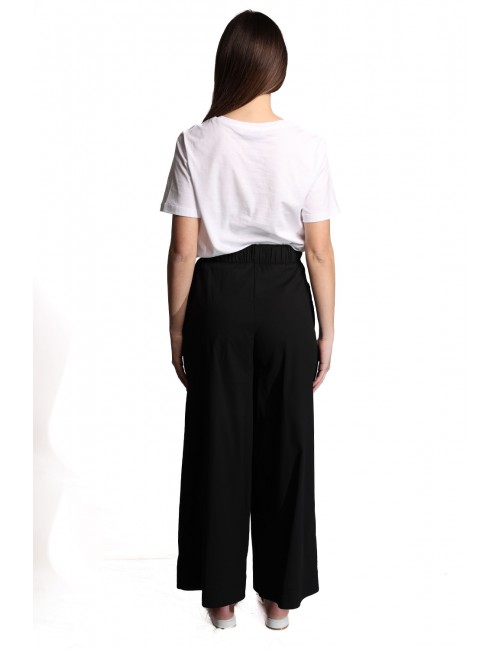 t-shirt jijil DONNA 0088 BIANCA E NERA - JPE25TS032 vista completo posteriore