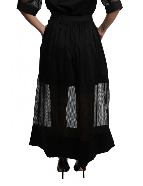 gonna jijil DONNA 0002 NERA - JPE25GO263 vista posteriore