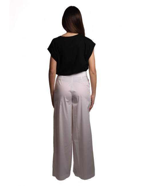 t-shirt jijil DONNA 0002 NERO - JPE25TS137 vista completo posteriore
