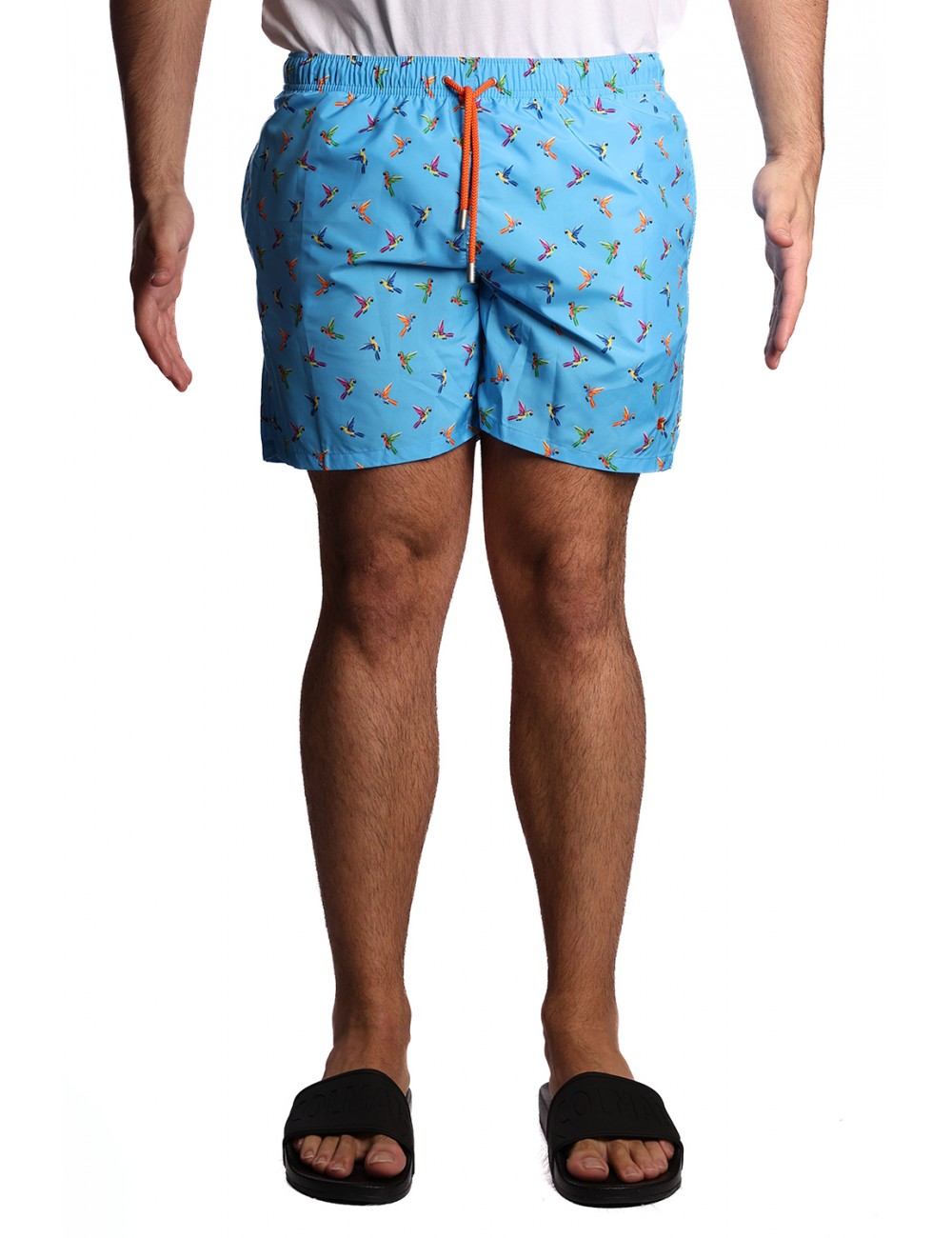 costume a pantaloncino gallo UOMO 12654 TURCHESE - AP515777 vista frontale