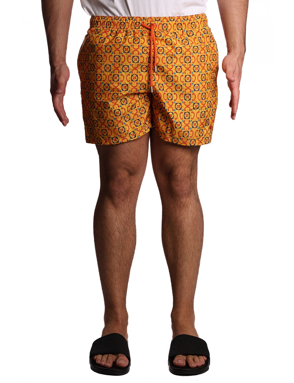 costume a pantaloncino gallo UOMO GIALLO SCURO 15384 ORO - AP515864 vista frontale