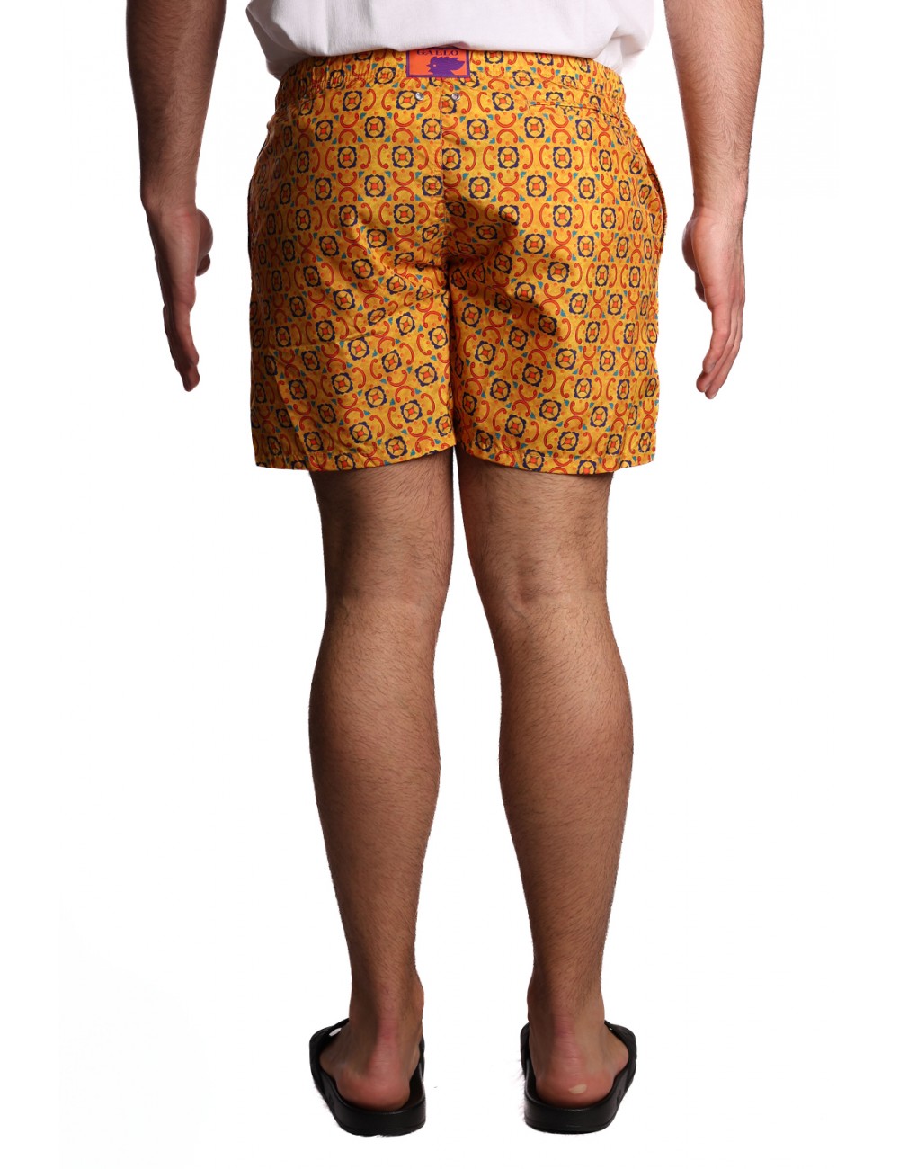 costume a pantaloncino gallo UOMO GIALLO SCURO 15384 ORO - AP515864 vista frontale