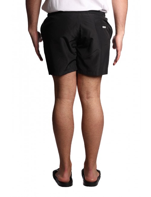 costume a pantaloncino matinée UOMO NERO - BUM6001 vista posteriore