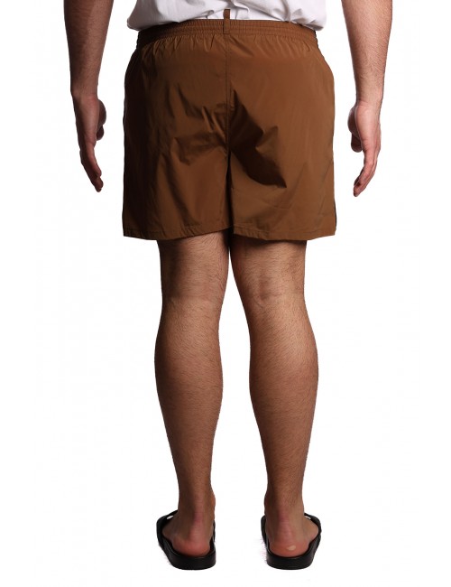 costume a pantaloncino dsquared2 UOMO MARRONE 217 - D7B626060 vista posteriore