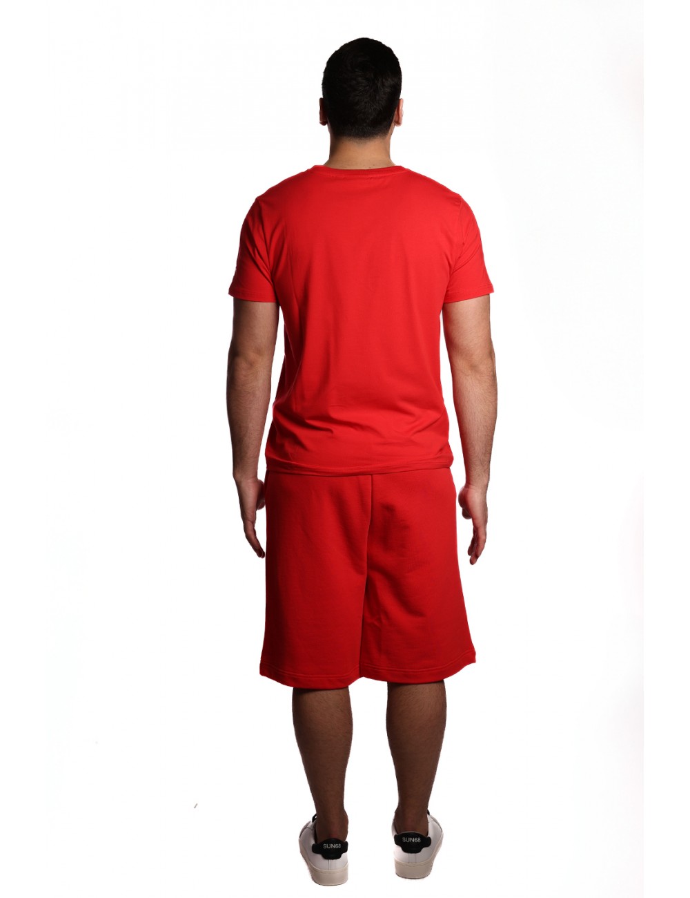 pantaloncino gcds UOMO 45 RED - A2EU3116UW0 vista completo posteriore pantaloncino gcds UOMO 45 RED - A2EU3116UW0 vista completo posteriore