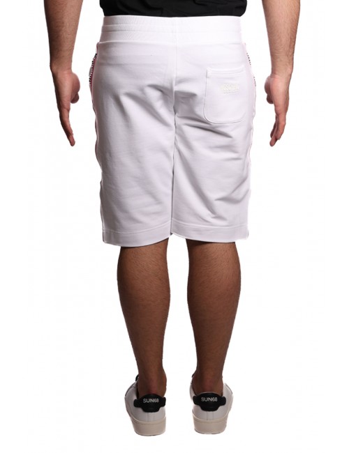 pantaloncino moschino UOMO BIANCO 0001 - V1A6885 - 4409 vista posteriore