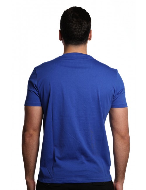 t-shirt gallo UOMO 12644 COBALTO - AP515758 vista posteriore