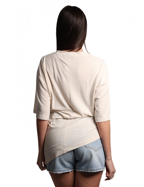 t-shirt jijil DONNA 0008 PANNA - JPI24TS275 vista posteriore