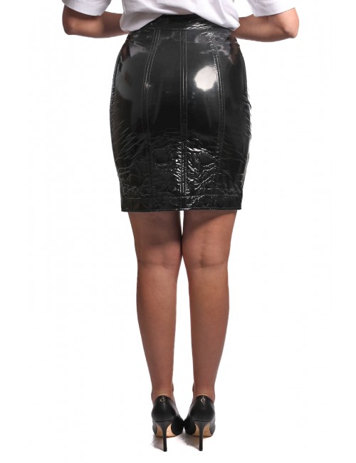 gonna jijil DONNA 002 NERO - JPI19GO082 vista posteriore