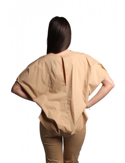 blusa jijil DONNA 0202 SABBIA - JPE25BL280 vista posteriore