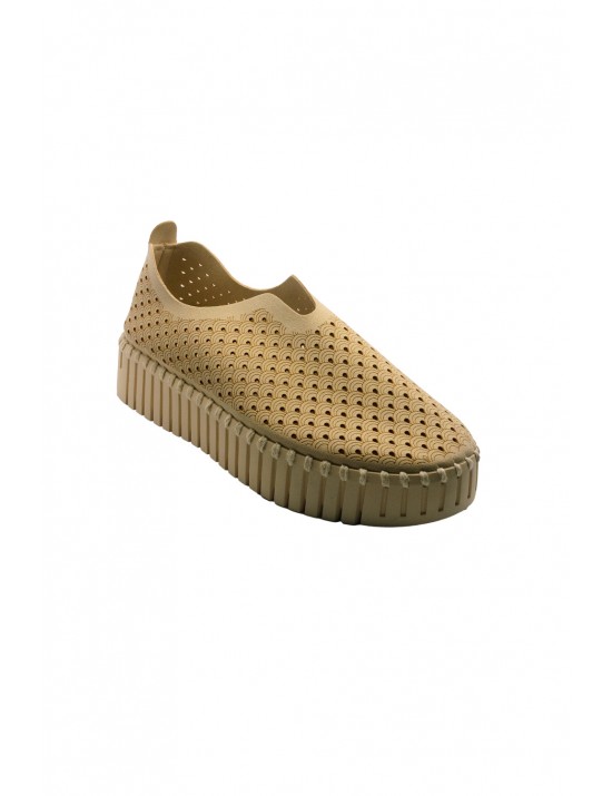 scarpe ilse jacobsen DONNA CREMA 144 KIT - TULIP3373 vista laterale
