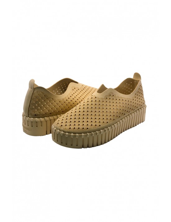 scarpe ilse jacobsen DONNA CREMA 144 KIT - TULIP3373 vista laterale