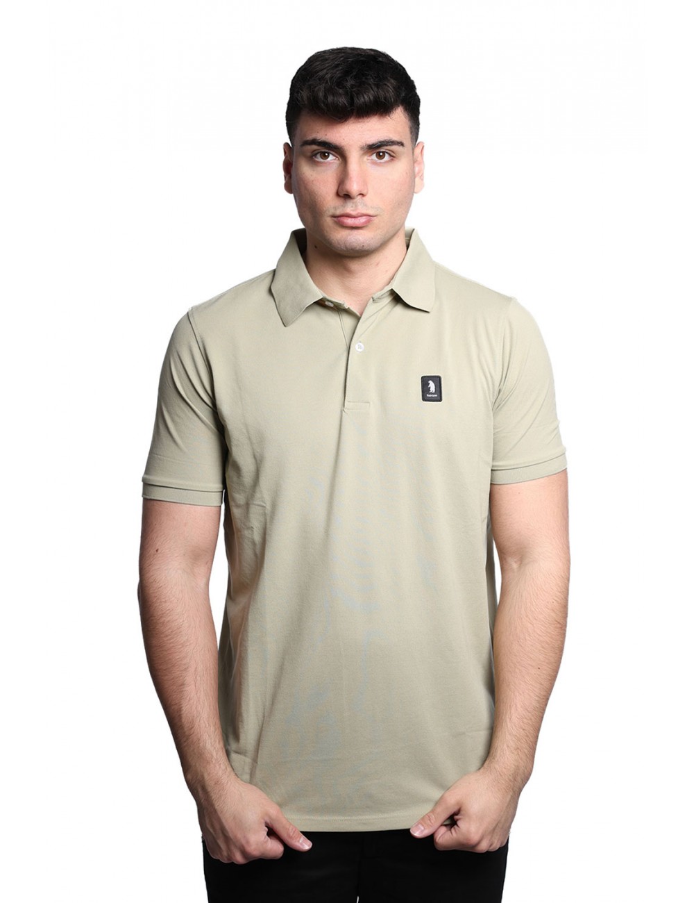 polo refrigue UOMO VERDE CHIARO - 2816MP00167 vista frontale