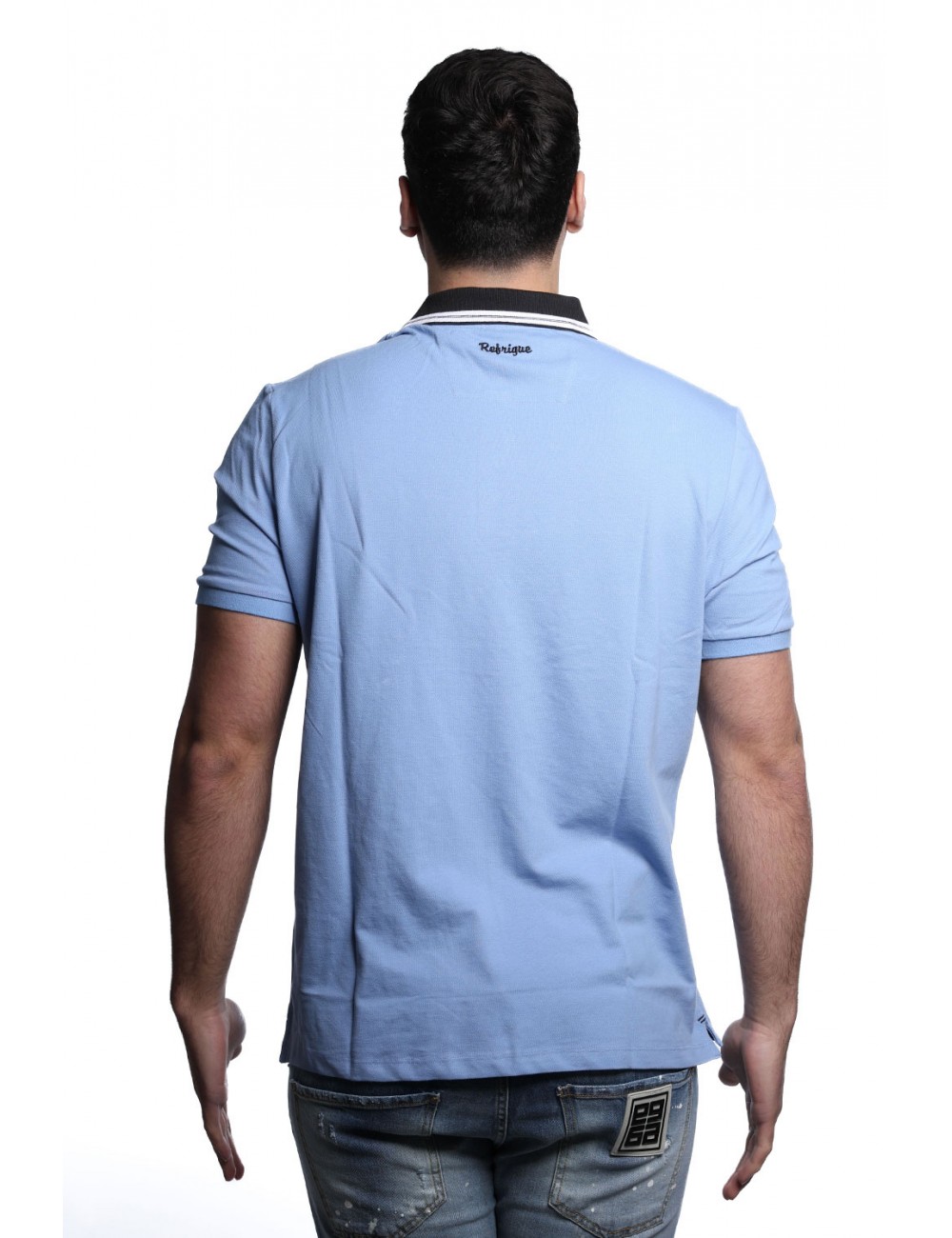 polo refrigue UOMO AZZURRA AZURINE - 2816MP00163 vista frontale