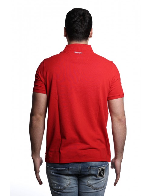 polo refrigue UOMO RED - 2816MP00164 vista posteriore