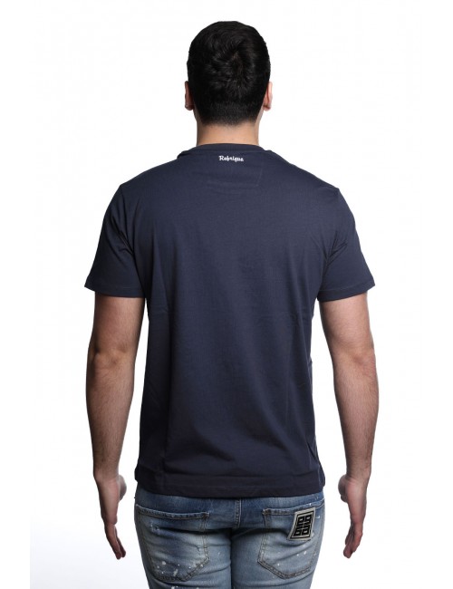 t-shirt refrigue UOMO BLU SCURO INK - 2816M00159 vista posteriore
