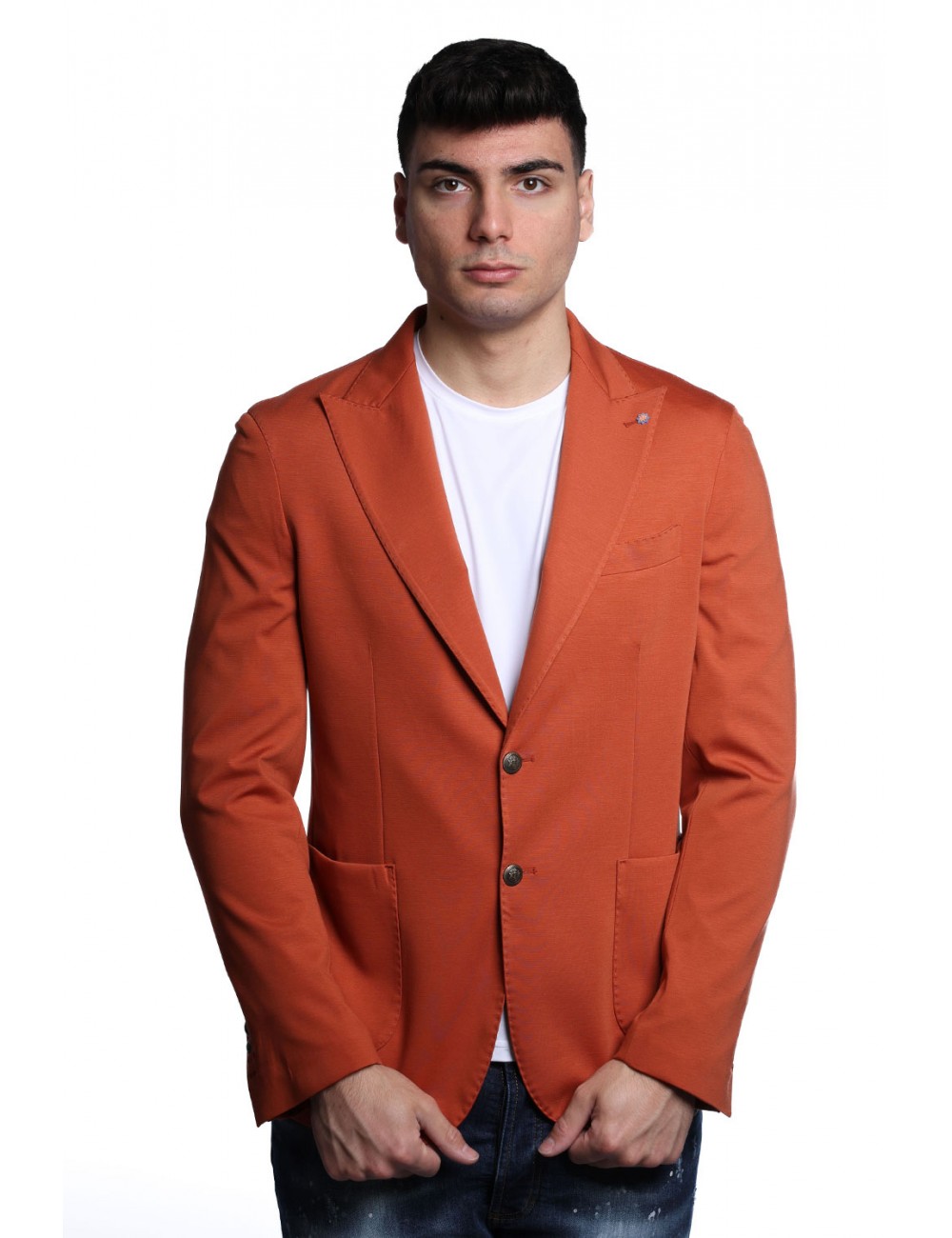 giacca bharnaba philosophy UOMO COCCIO - MIMOSA - GKS312 vista frontale