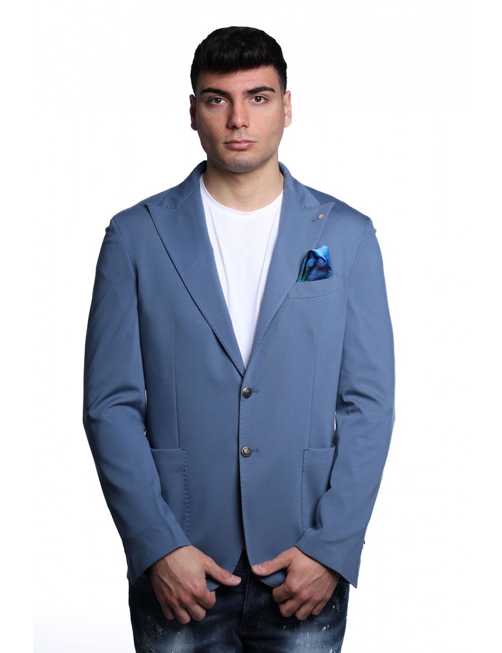 giacca bharnaba philosophy UOMO POLVERE - MIMOSA - GKS312 vista frontale