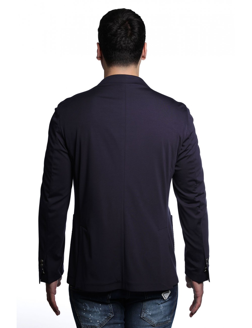 giacca bharnaba philosophy UOMO BLU - MIMOSA - GKS312 vista frontale