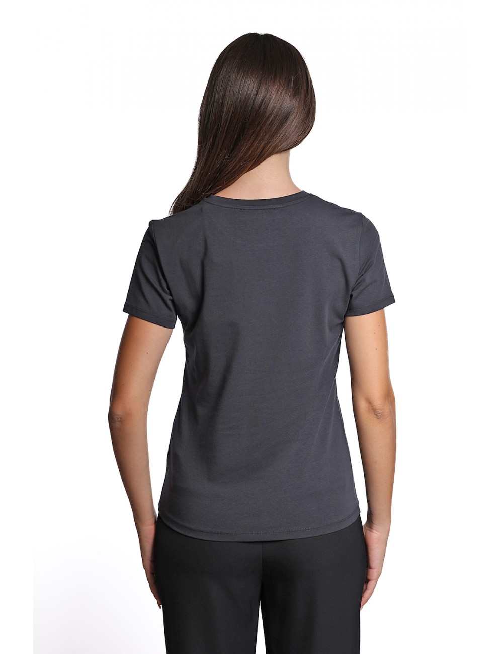 t-shirt peuterey DONNA BLU 215 - MENTA 03 - PED5341 vista frontale