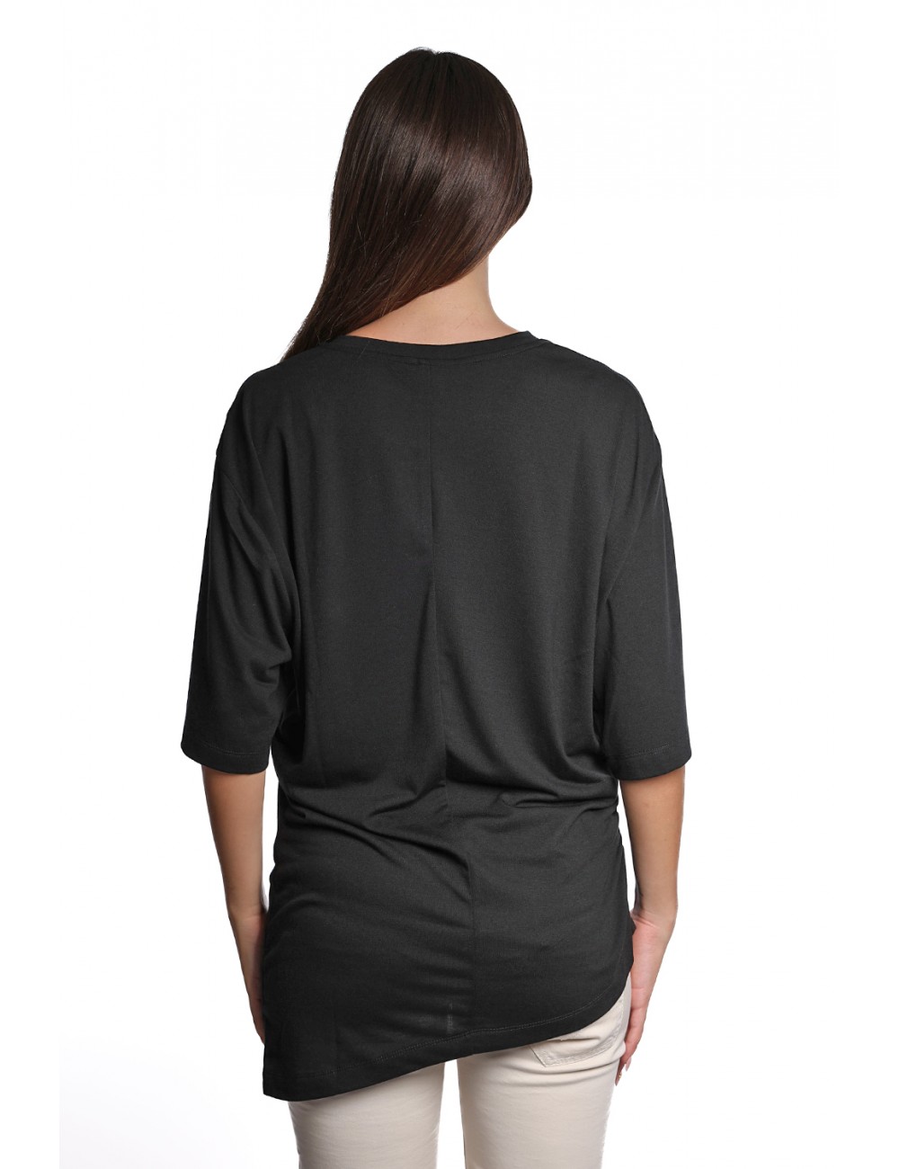 t-shirt jijil DONNA 0002 NERA - JPI24TS275 vista frontale