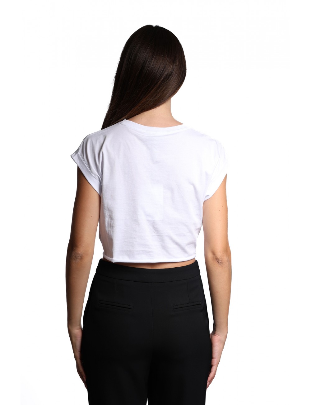 t-shirt jijil DONNA 0001 BIANCA - JPE24TS084 vista frontale